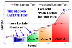Tracey's Second Lactate Test